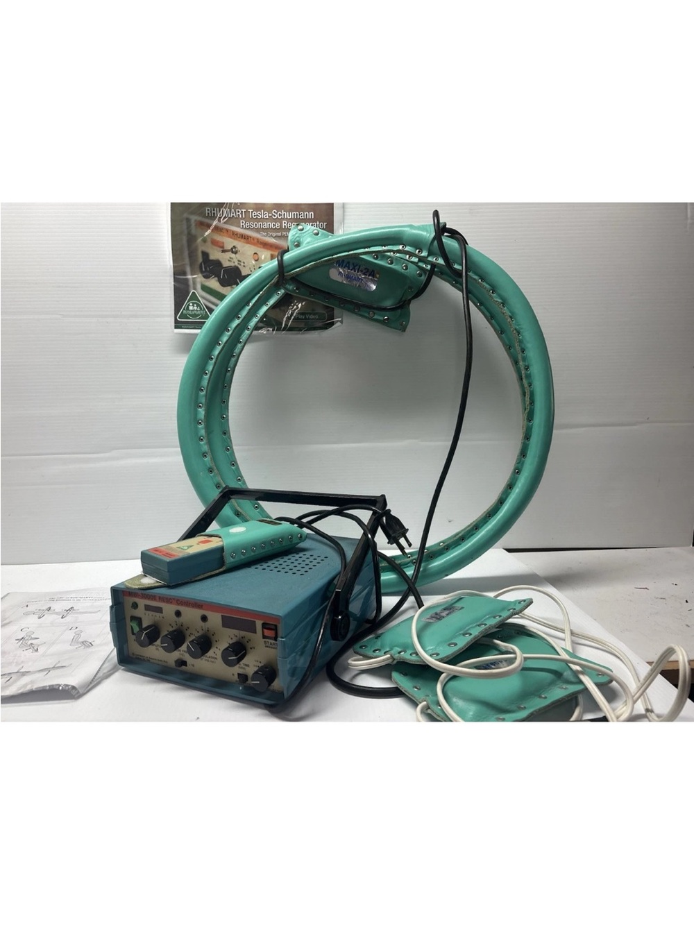 RHUMART MBI-3000E Tesla Schumann Resonance Regenerator PENG Therapy Device